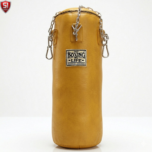 Sacos de Boxeo de Alta Calidad con Logotipo Personalizado, para Entrenamiento de Boxeo y Kickboxing, Hechos de Cuero PU/PVC, Rellenos de Algodón, 25 kg, Ligeros - Product Image 3