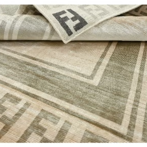 Tapis tufté durable fait main pour entrée, tapis décoratif tufté pour salle à manger, élégant tapis de couloir tufté - Product Image 1