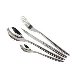 Ensemble de couverts en acier inoxydable durable et robuste |   Vaisselle réutilisable pour les fêtes et le commerce, pour un usage quotidien - Product Image 5