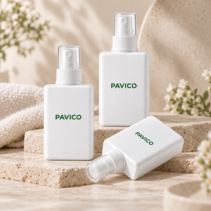 Square <b>Bottle</b> Fine Mist <b>Pump</b> Sprayer for Cap <b>Perfume</b> Body Mist Personal Care Packaging Manufacturer China Pavico OEM ODM - Product Image 4