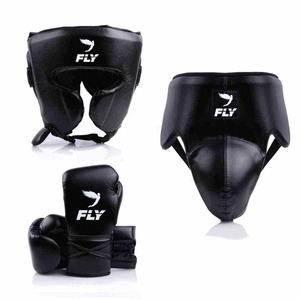 Premium Quality Custom Logo Professional Latest <b>Model</b> Fly Sparring Boxing Set Super Comfortable Leather Fly Boxing Set - Product Image 1