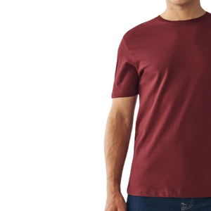 T-shirt Homme Slim Fit Col Rond Manches Courtes Décontracté Personnalisé Vente en Gros Maillot Jersey Vêtement Quotidien Fabricant Fournisseur OEM Basique - Product Image 5
