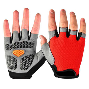 Guantes de ciclismo de verano, guantes acolchados de malla transpirable con absorción de impactos para carretera, montaña, guantes de ciclismo al aire libre - Product Image 1