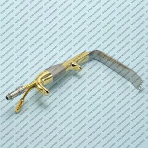 Tebbetts Breast Augmentation Retractor 25 x 120mm Fiber <b>Optic</b> & Suction German Stainless Steel Plastic Surgery <b>Instruments</b> CE - Product Image 4