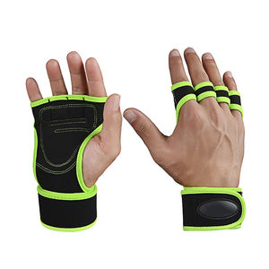 Guantes Deportivos Personalizados de Poliéster con Medio Dedo para Gimnasio, Entrenamiento, Fitness, Cross Training, Levantamiento de Pesas, Agarre para Mancuernas - Product Image 3