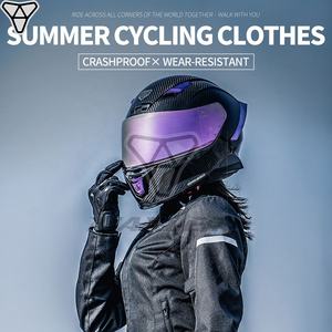 Veste de sport réfléchissante pour hommes, longueur 3/4, approuvée CE, imperméable, de tourisme avec bouches d'aération pour l'équitation en toute saison - Product Image 3