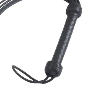 Handmade Genuine <b>Leather</b> Hunter <b>Flogger</b> BDSM Bullwhip Comfortable Grip Soft <b>Leather</b> <b>Flogger</b> - Product Image 5