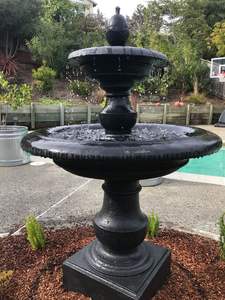 Fuente de mármol natural tallada a mano, diseño moderno, resistente al agua, resistente al fuego, duradera, ecológica, de fácil instalación - Product Image 3