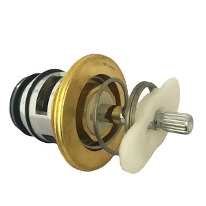 Cartucho de latón macizo de primera calidad para grifos ocultos, grifos de corte, mezcladores, reparación y mantenimiento de plomería, duradero - Product Image 2
