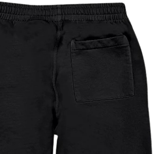 Pantalones de hombre al por mayor de corte relajado con cintura elástica personalizada, cordón, bolsillos laterales, bolsillo trasero con parche y dobladillo con puño, ropa casual para estar en casa. - Product Image 5