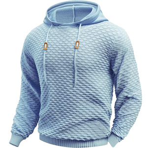 Prix d'usine – Sweat à capuche tricoté personnalisé en chenille patchwork, 100 % coton, imperméable, écologique, épais et chaud pour l'hiver - Product Image 6