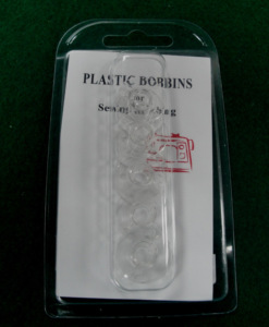 Bobina de plástico para máquina de coser AA0186 | Estuche Transparente de Plástico para Bobinas de Costura, Diseño Redondo y Simple, Accesorio para Máquina de Coser - Product Image 5