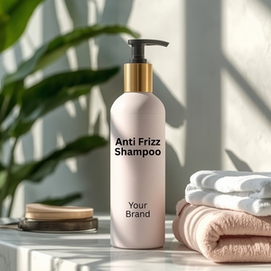 Custom Private Label Anti-Frizz <b>Shampoo</b> Cream Hyaluronic Acid Silicone-Free Formula Moisturizing Smoothing for All Hair Types - Product Image 2