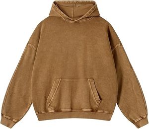 High Quality Oversized Acid Wash <b>Hoodie</b> Men Women Vintage Cotton Streetwear Pullover Preppy <b>Lightweight</b> <b>Hoodies</b> Winter - Product Image 5