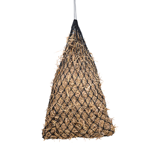 Red de Heno para Caballos, Duradera, de Cuerda de Poliéster Negra, Bolsa de Heno de Alimentación Lenta, Red Colgante con Nudos Resistentes, Uso en Establos de Alta Resistencia - Product Image 1
