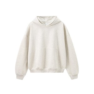 Men's 100% Cotton Hoodie Eco-Friendly Heavy Weight Oversized Pullover Soft <b>Fabric</b> Comfortable Casual Hooded Top Relaxed Fit - Product Image 6