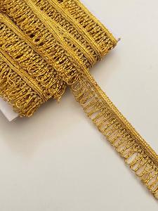 Metallic Sequin Fringe Tassel Trim Border Lace Deals In Wholesale Use In Decoration And DIY - Product Image 2