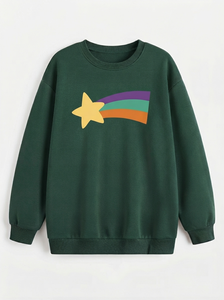 Sudadera para Mujer al por Mayor, Estilo Casual, Diseño Liso, Manga Larga, Oversize, Transpirable, de Secado Rápido, Estilo Urbano, Personalizable - Product Image 4