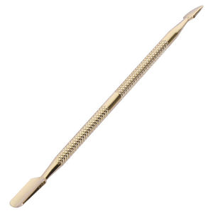 Empujador de Cutículas Profesional y Duradero de Acero Inoxidable de Doble Punta para Manicura y Pedicura - Product Image 5