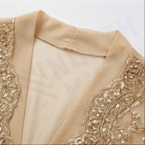 Fabricant OEM d'Abayas sur Mesure : Nouvelle Collection de Kaftans Élégants pour Femmes, Modèles Royaux Très Ornés, Robes Modestes de Luxe - Product Image 4