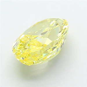 Diamant de laboratoire haut de gamme de créateur, taille ovale, certifié CVD, jaune intense fantaisie vibrant, pierre précieuse en vrac, chefs-d'œuvre de joaillerie - Product Image 6