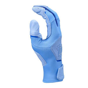 Gants de baseball en cuir bleu respirants avec fermeture auto-agrippante pour l'entraînement, unisexes, pour adultes, gants de softball, prix compétitif - Product Image 4