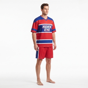 Camiseta de Fútbol de Poliéster para Equipo de Fútbol Adulto, Uniforme de Fútbol al por Mayor, Ropa Deportiva, Equipación de Fútbol - Product Image 3
