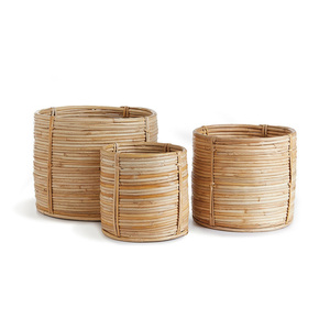 Maceta de ratán, soporte para plantas, maceta para flores, macetas para plantas verdes, artículos de decoración para jardín, más vendida. - Product Image 1