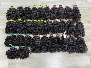 Extensiones de cabello humano vietnamita 100% trenzado a granel rizado sin tejido químico cutícula alineada mejor precio para mujeres negras - Product Image 6