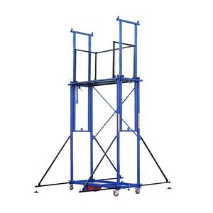 Nuevo Andamio Eléctrico Plegable de Elevación, 12 m de Longitud, 500 kg de Carga, Plataforma de Acero con Certificación CE, Modelo con Control Remoto FESL-8 <span class=keywords><strong>Industrial</strong></span> - Product Image 5