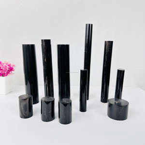 Cylinder Buffalo Horn <b>Roll</b> Natural Ox Horn <b>Roll</b> for Knife Handle and Seal Stamp Craft Material from Indian Cow Horn <b>Roll</b> Blanks - Product Image 2