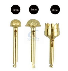 Kit de Fresas de Diamante Contra-ángulo para Levantamiento de Seno Maxilar, Herramientas Quirúrgicas para Implantes Dentales, Fabricado en Pakistán, OEM CE - Product Image 3