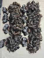 Cheveux Humains Indiens Remy en Gros, Ondulés Soyeux et Naturels, 100g pour Femmes, Remplacement 100% Naturel