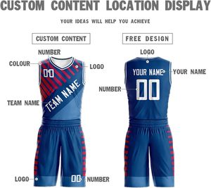 Nuevos Conjuntos de Uniformes de Baloncesto con Estampado Digital, 100% Poliéster, Ropa Deportiva Antibacteriana, Conjunto de Camiseta y Pantalones Cortos de Entrenamiento Fortleo - Product Image 2