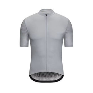 Ensemble de vêtements de cyclisme imprimés sur mesure pour hommes - 100% polyester, séchage rapide, protection UV, maillot et short à bretelles - Product Image 2