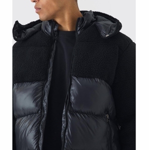 เสื้อแจ็คเก็ตผู้ชายขายส่ง แจ็คเก็ตพัฟเฟอร์บุขนเป็ดสำหรับฤดูหนาวแบบใหม่ เสื้อโค้ทกันหนาวหนา เสื้อแจ็คเก็ตบับเบิ้ลอุ่นๆ - Product Image 4