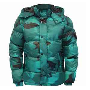 Manteau d'hiver long, isolant thermique, coupe-vent, avec plusieurs poches zippées, pour le voyage, impression par sublimation, veste matelassée - Product Image 1
