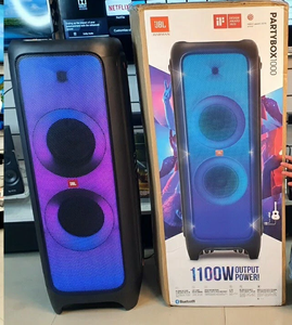 Cool Black Boombox Wireless <b>Speaker</b> Portable <b>Audio</b> System with LED Display for Party Home Use - Product Image 1