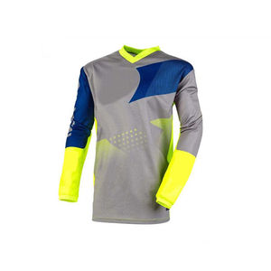 Combinaison de motocross personnalisée OEM avec logo imprimé, vêtements de course tout-terrain MX pour hommes, maillot de course - Product Image 5