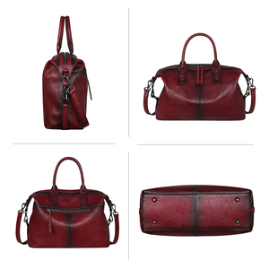 Sac de Médecin en Cuir Véritable Motif Alligator Tailles Personnalisées Léger Fait Main Durable Fermeture Éclair Capacité 20-35L - Product Image 2