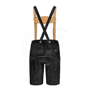 Pantalones Cortos de Lederhosen Duraderos para Hombre, Diseño Casual Sólido, Cierre con Botones, Tela Interior Suave y Ecológica, Ideales para Fiestas y Festivales - Product Image 6