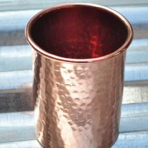 Copper drinking glasses premium everyday drink <b>cups</b> metal tumblers for water juice cocktail use durable <b>reusable</b> kitchen drinkwa - Product Image 1
