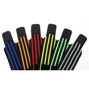 Bandes de maintien pour poignets de musculation de haute qualité en caoutchouc et polyester avec fermeture antidérapante pour la salle de sport et le fitness - Product Image 3