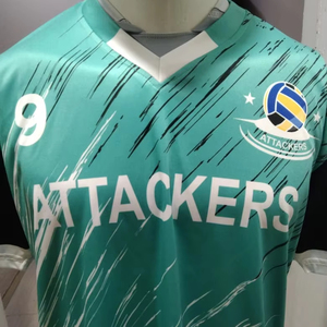 ชุดกางเกงวอลเลย์บอลผู้ชายไซส์ใหญ่พิเศษแบบกำหนดเองได้ พิมพ์ลายด้วยความร้อน ผ้าโพลีเอสเตอร์ 100% น้ำหนัก 140 กรัม - Product Image 1