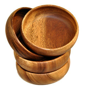 Juego de Tazones para Servir de Madera de Acacia Hechos a Mano al por Mayor, Utensilios de Cocina de Madera Maciza Duraderos y Ecológicos para Ensaladas y Aperitivos, al Mejor Precio - Product Image 5