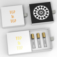 Flacon vaporisateur de parfum portable en verre vide, format mini (2ml, 3ml, 5ml, 10ml), pour échantillons, avec boîte – Vente en gros