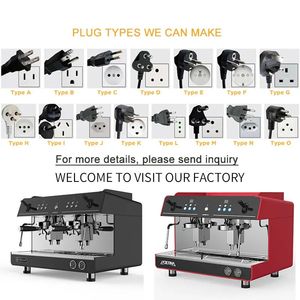 Máquina de café espresso comercial italiana de 2 grupos/Máquina de café comercial para cafetería y restaurante - Product Image 3