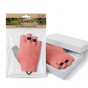 Gants de cyclisme mi-doigts en polyester/coton pour hommes et femmes, protection UV, compatibles écran tactile, pour vélo, course, sport, gym, pêche estivale - Product Image 4