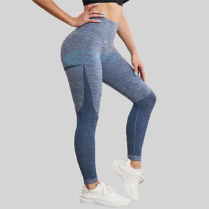 Leggings de sport pour femmes, taille haute, extensibles, pour yoga et entraînement, doux et confortables, vêtements de sport, prix de gros, service OEM - Product Image 4