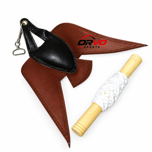 ORVO SPORTS OR-LURES-423 Leurre de fauconnerie en cuir avec tige en bois, léger, pour l'entraînement des oiseaux, accessoire de chasse et d'entraînement en extérieur - Product Image 4